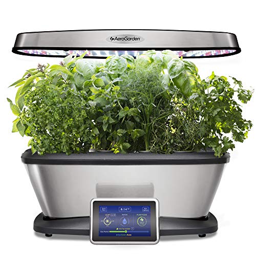 AeroGarden Bounty Elite, Stainless Steel